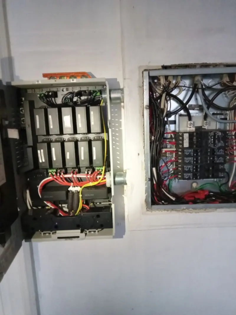 Electrical panel upgrade completed for Indoor Lighting Installation in Preston